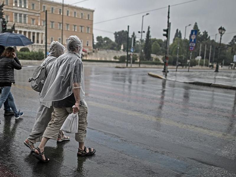 βροχές στην Αθήνα