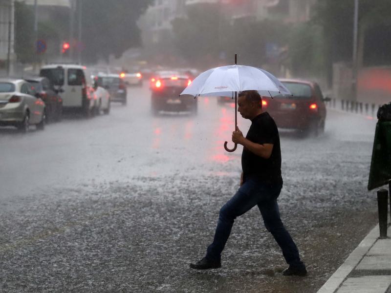 Έκτακτο δελτίο επιδείνωσης καιρού - Καταιγίδες και χαλάζι