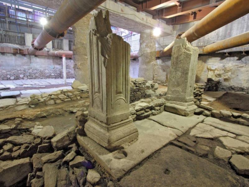 «Τα αρχαία θα μείνουν στη θέση τους» - Καμπάνια για τις αρχαιότητες στο Σταθμό Βενιζέλου