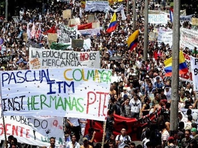 Κολομβία Ιβάν Ντούκε διαδηλώσεις