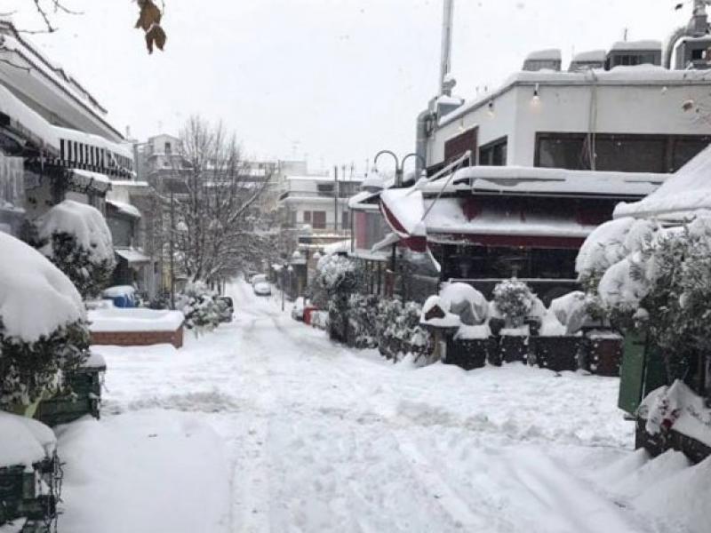 Παγετός και χιονόπτωση σε ορεινές περιοχές της Περιφέρειας Λάρισας