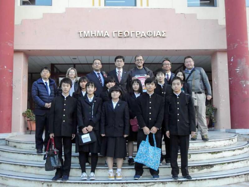 Η Λέσβος εκπαιδευτικός προορισμός για μαθητές από την Ιαπωνία (Φωτογραφίες)
