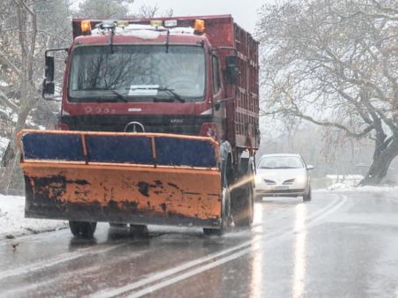 Τρίκαλα: Έως και 30 εκατοστά χιόνια στα ορεινά