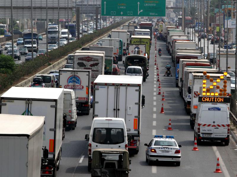 απαγόρευση κυκλοφορίας φορτηγών