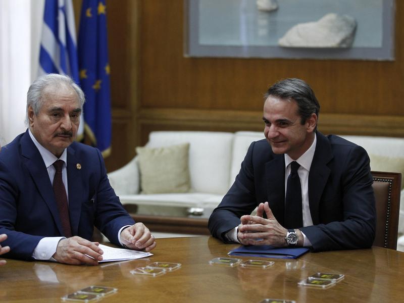 mitsotakis haftar