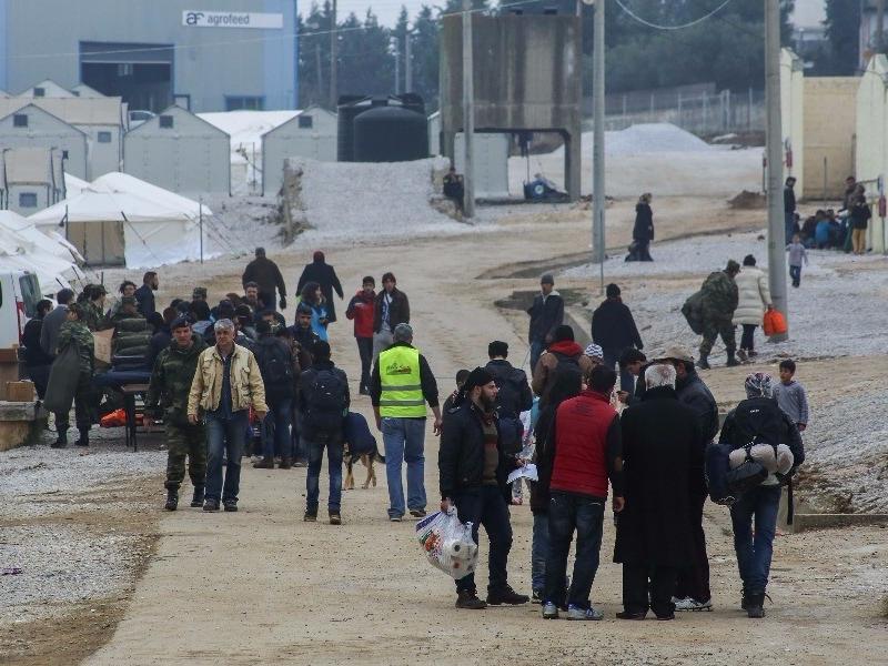 Επεισόδιο στα Διαβατά: Ένας τραυματίας στο Κέντρο προσφύγων