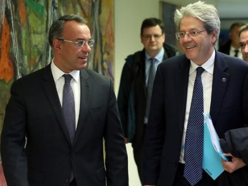 Στην Αθήνα ο επίτροπος Οικονομίας Πάολο Τζεντιλόνι