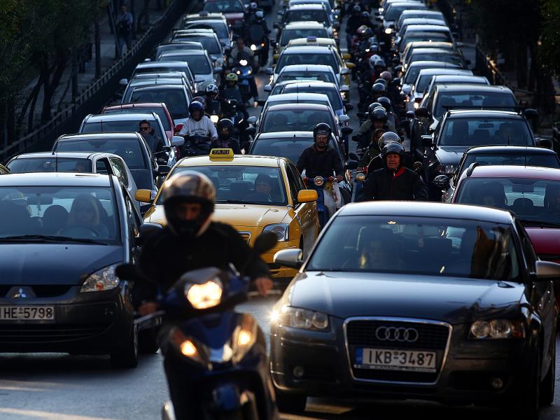 Κυκλοφοριακό «έμφραγμα» στο κέντρο της Αθήνας - Εναλλακτικές διαδρομές για τους οδηγούς