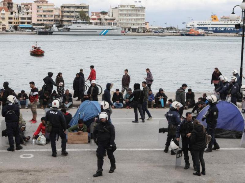 Μόρια: Προσήγαγαν γιατρούς και δημοσιογράφους