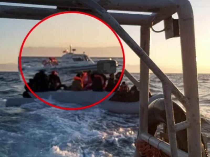 Συνοδεία τουρκικών ακταιωρών οι λέμβοι με τους αλλοδαπούς στο Αιγαίο - ΒΙΝΤΕΟ