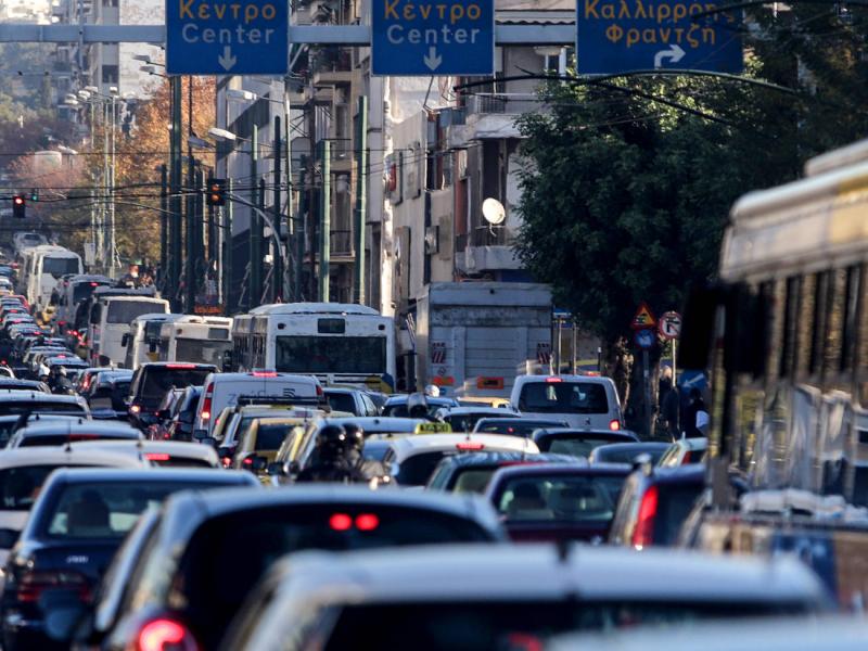 Απαγόρευση της κυκλοφορίας των ΙΧ στο κέντρο της Αθήνας λόγω κορονοϊού