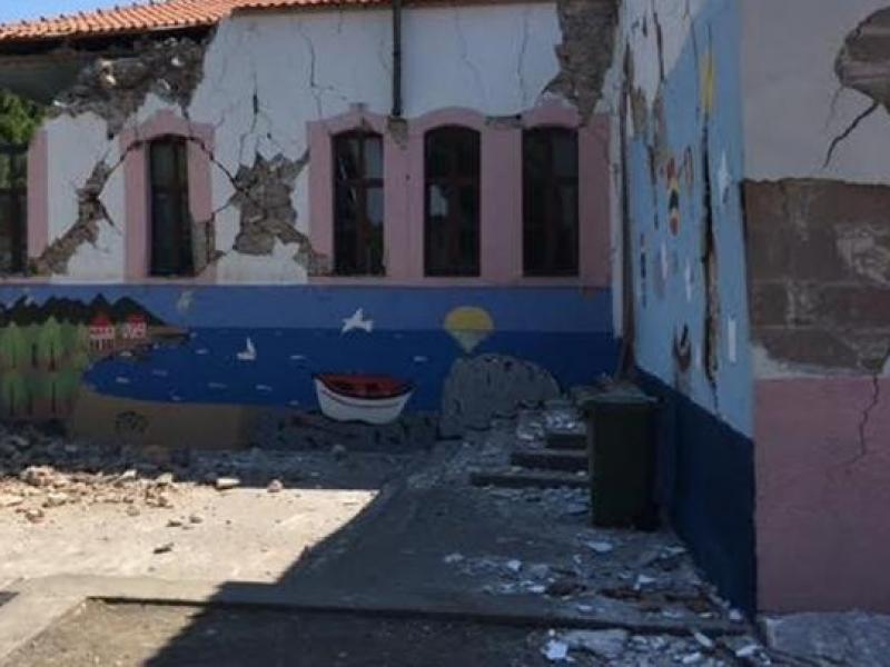 Ελπίδες για την ανακατασκευή του δημοτικού και του νηπιαγωγείου της Βρίσας