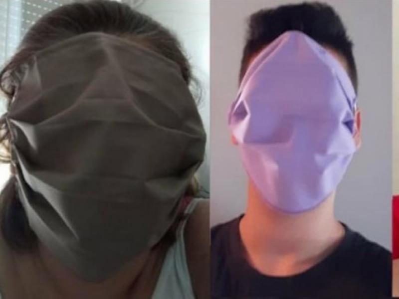 Διεθνές «τρολάρισμα» για τις γιγάντιες μάσκες στα σχολεία