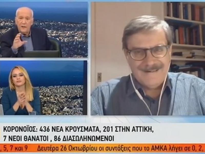 Καθηγητής Τ. Παναγιωτόπουλος: Υπό συζήτηση νέα μέτρα για τον κορονοϊό