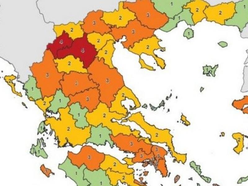 Κορονοϊός: Αλλαγές από σήμερα στο Χάρτη υγειονομικής ασφάλειας και Προστασίας