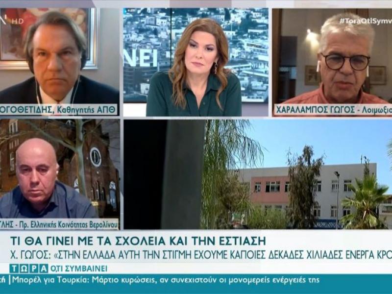 Παρέμβαση του καθηγητή Χαράλαμπου Γώγου