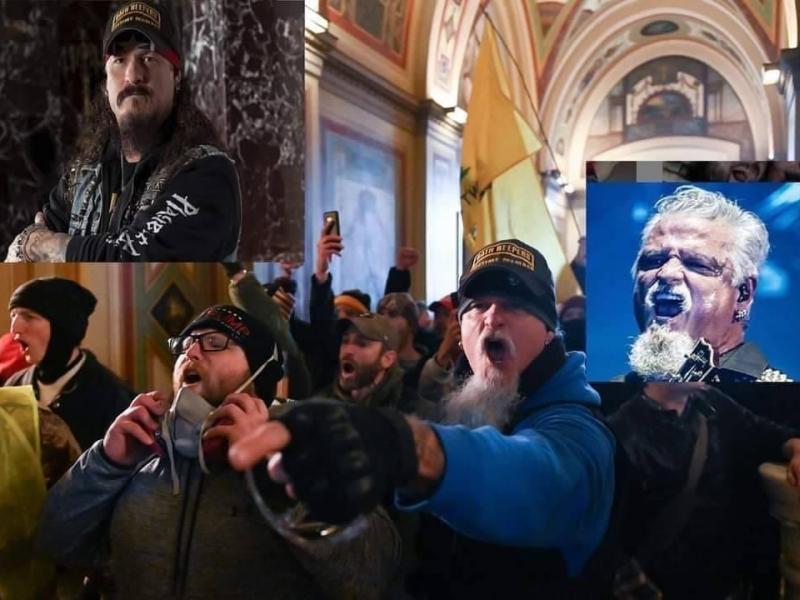 Καπιτώλιο: Ο τραγουδιστής των Iced Earth ανάμεσα στους εισβολείς