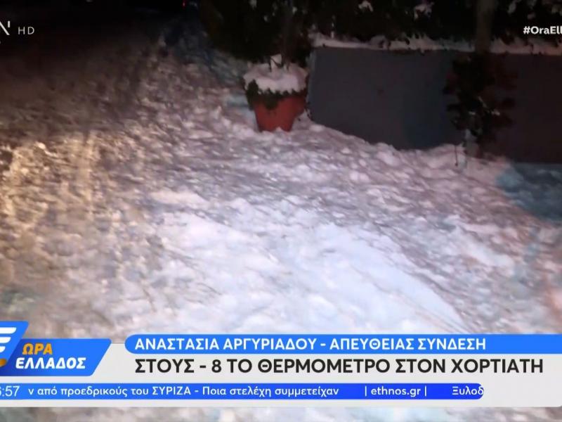 Σε «λευκό κλοιό» η Θεσσαλονίκη