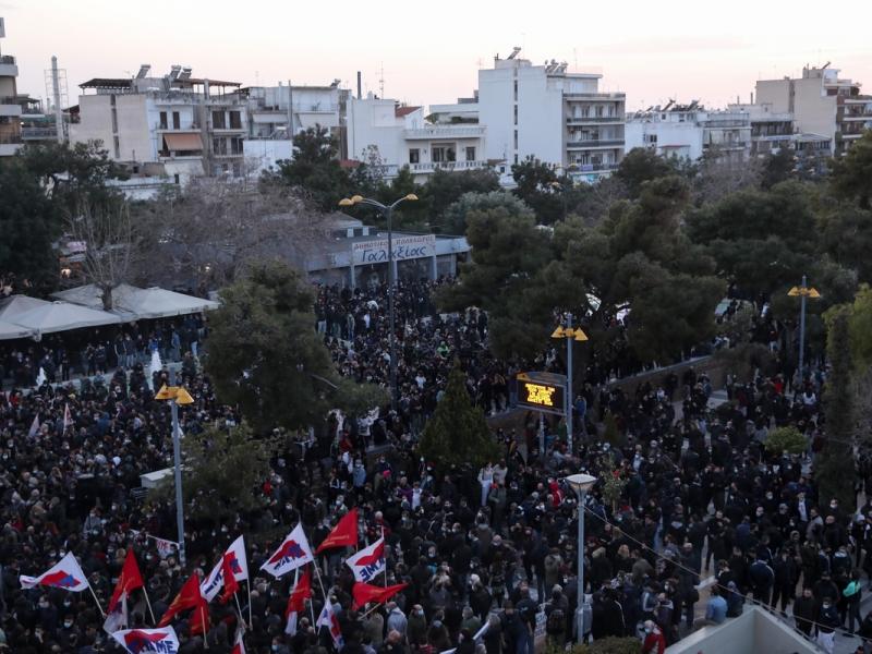 Πανεκπαιδευτικό συλλαλητήριο στα Προπύλαια, Τετάρτη 10/3