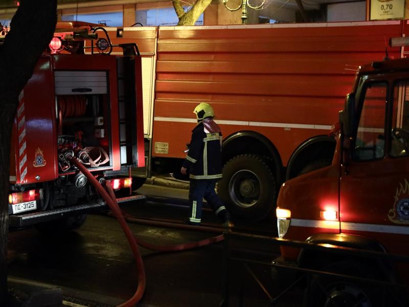 Φωτιά σε ακατοίκητο κτίριο στο Μεταξουργείο