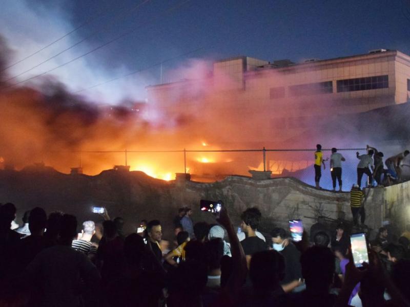 Ιράκ: Δεκάδες νεκροί από πυρκαγιά σε μονάδα Covid-19