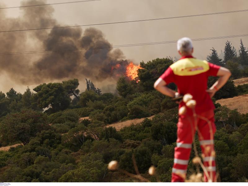 Βαρυμπόμπη-Νέο μήνυμα 112 για περιοχή Μορτερού: «Παραμείνετε σε ετοιμότητα»