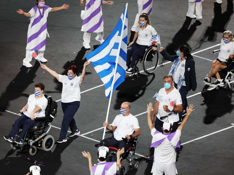 Έναρξη Παραολυμπιακών Αγώνων: Η εντυπωσιακή είσοδος της Ελλάδας