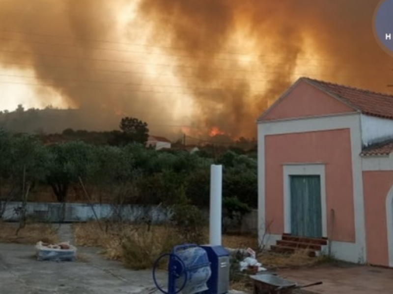 Ρόδος: Επείγουσα ειδοποίηση για αυξημένο κίνδυνο πυρκαγιάς