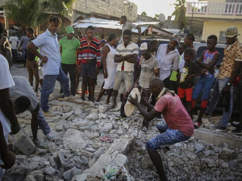 Σεισμός στην Αϊτή: Τους 2.189 έφτασαν οι νεκροί από τον σεισμό