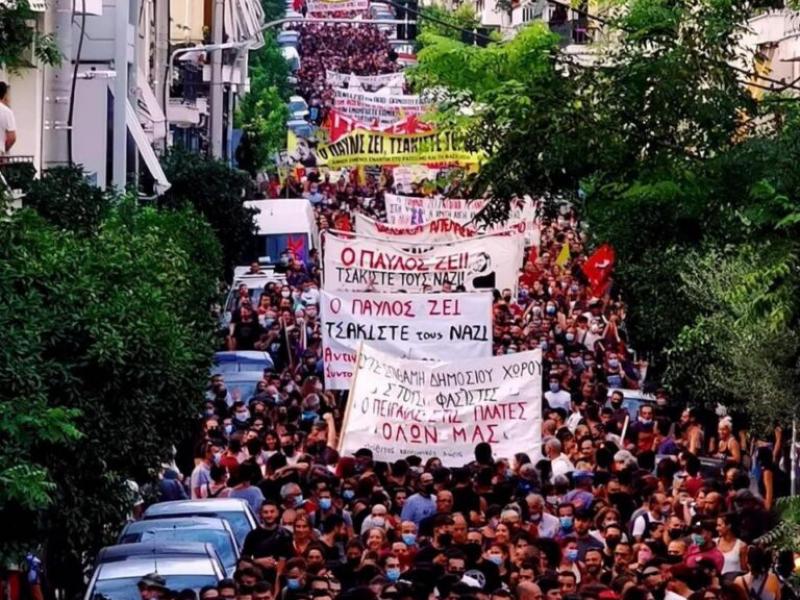 Σήμερα Σαββάτο στις 5.30 μμ στο Κερατσίνι η συγκέντρωση-πορεία για τον Παύλο Φύσσα