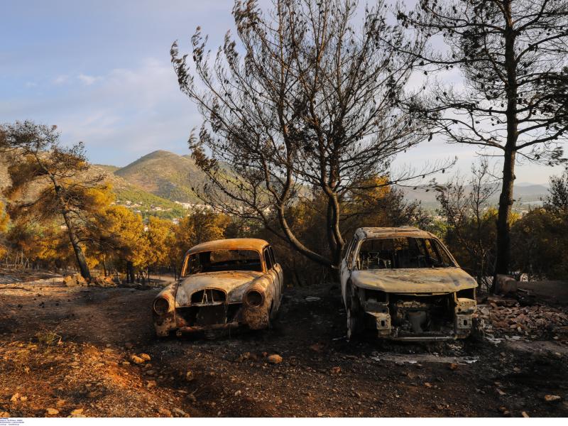 Φωτιά στη Ν. Μάκρη: Ολονύχτια μάχη με τις φλόγες – Σε επιφυλακή οι πυροσβέστες