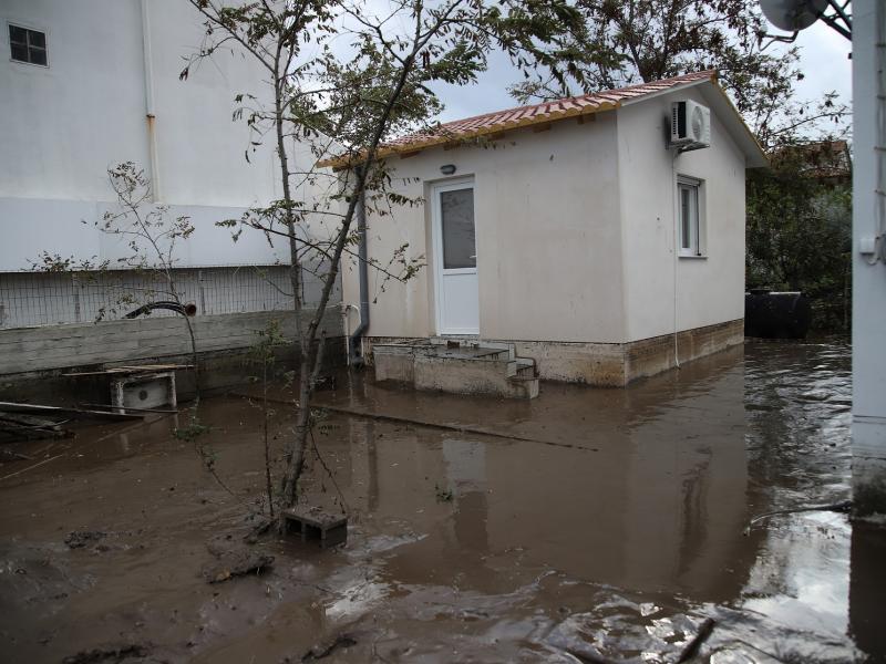 Πλημμύρες στην Εύβοια