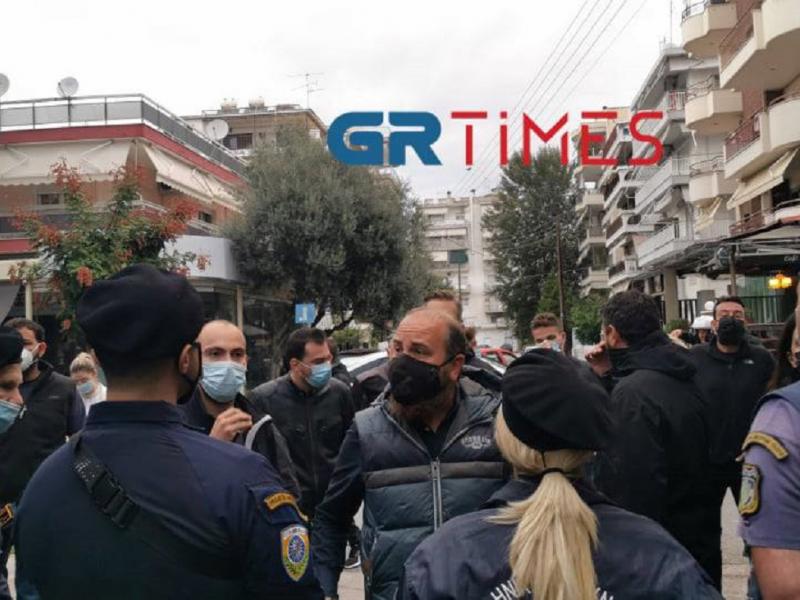 ΕΠΑΛ Σταυρούπολης: Διαπληκτισμοί αστυνομίας και γονέων μαθητών (Video)