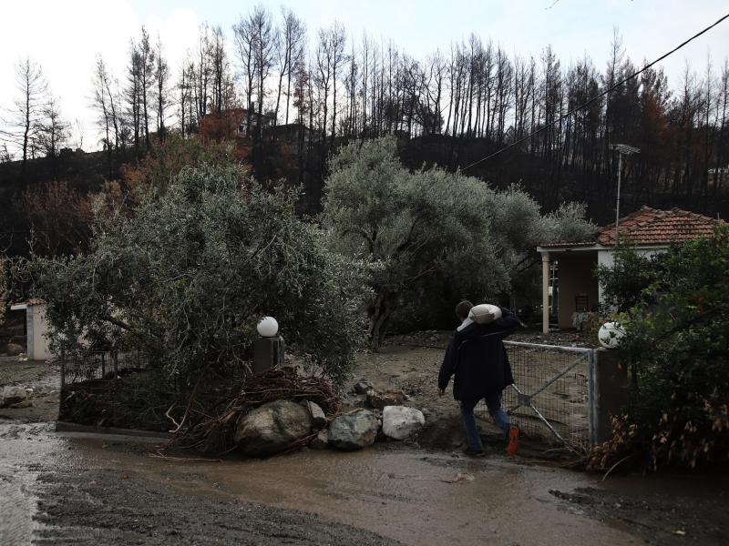 Πλημμύρες στην Εύβοια