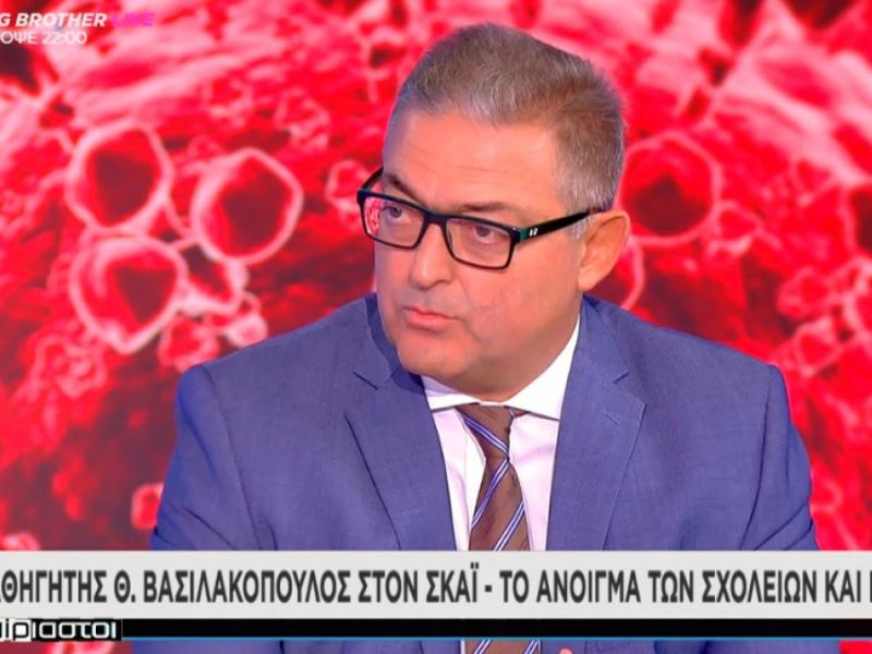 Εμβόλιο κορονοϊού - Βασιλακόπουλος: Είχαμε έλλειμμα παιδείας τα τελευταία 50-60 χρόνια