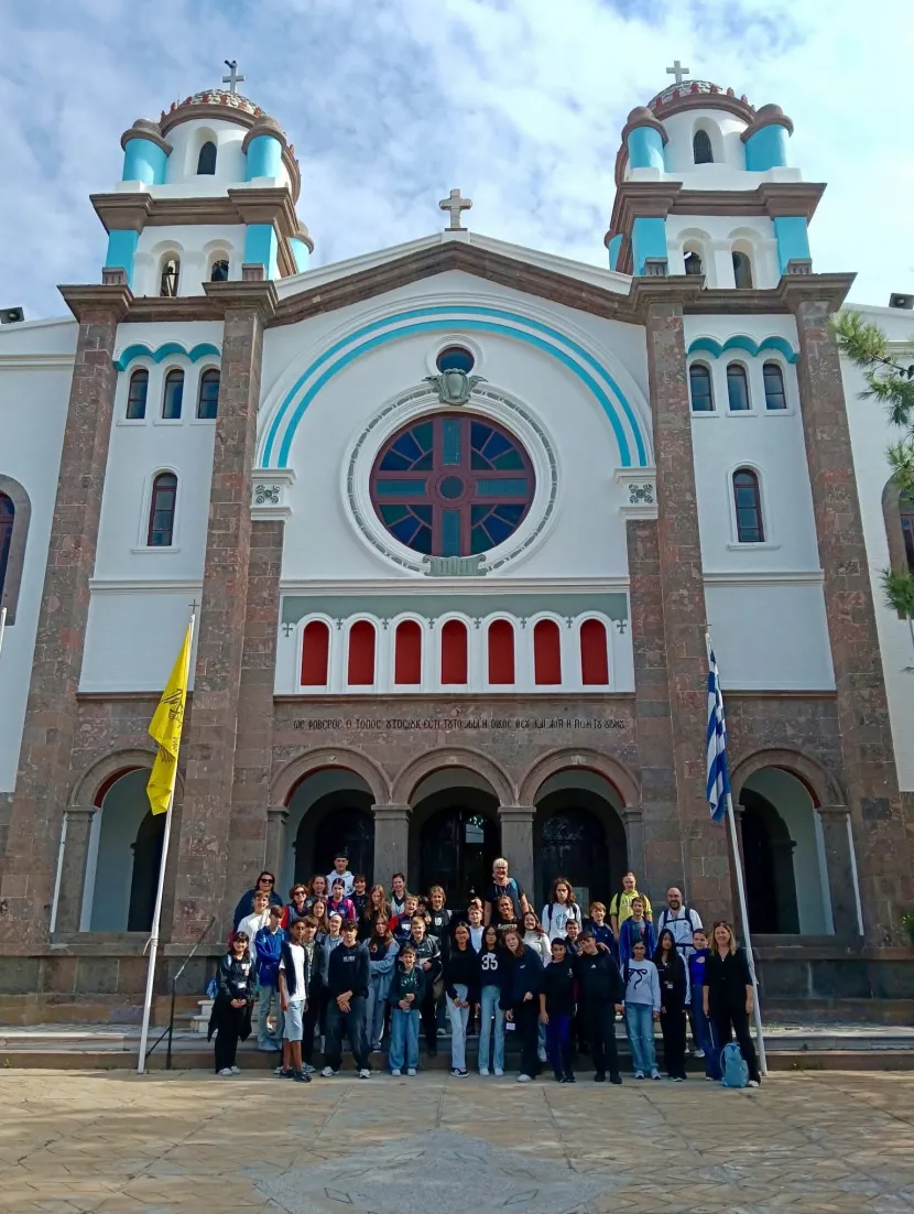 Φιλοξενία εταιρικών σχολείων Erasmus+ στο Γυμνάσιο Μούδρου