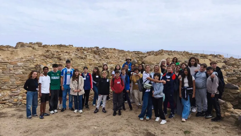 Φιλοξενία εταιρικών σχολείων Erasmus+ στο Γυμνάσιο Μούδρου