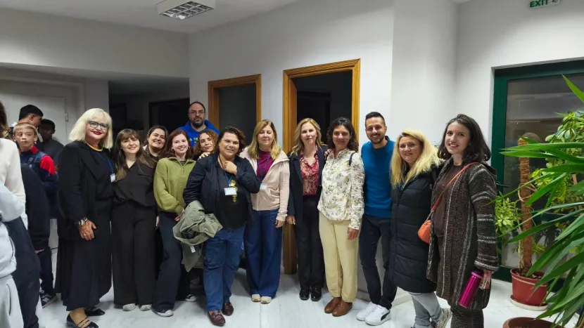Φιλοξενία εταιρικών σχολείων Erasmus+ στο Γυμνάσιο Μούδρου