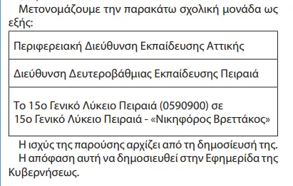 15ο-λυκειο