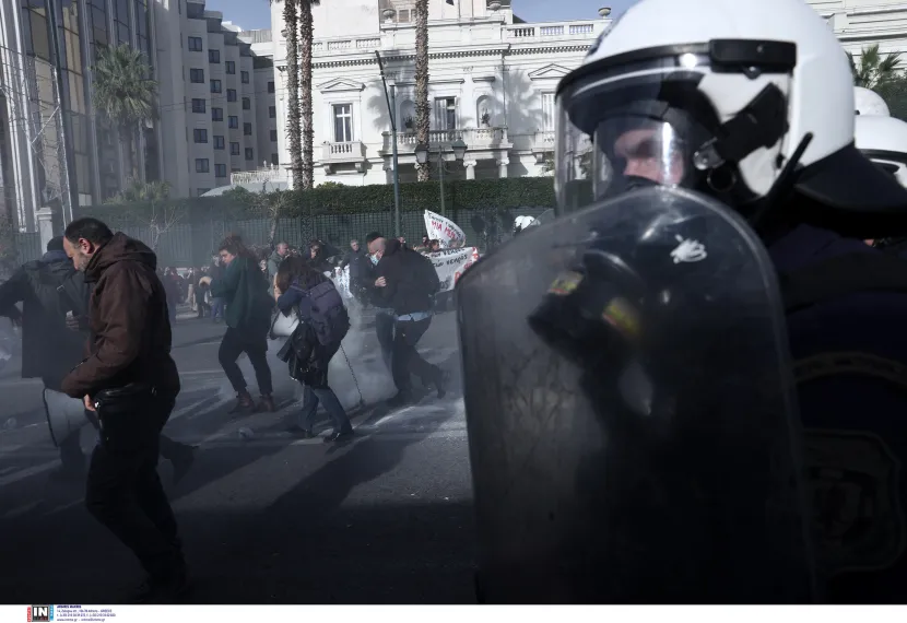 ένταση εκπαιδευτικό συλλαλητήριο