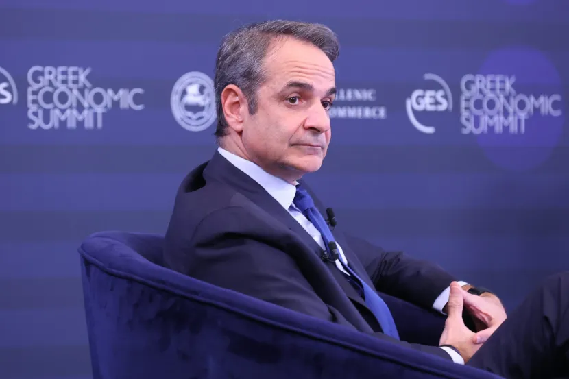 Ο Κυριάκος Μητσοτάκης σε ομιλία στο 36ο Greek Economic Summit