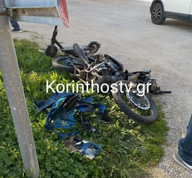 Τροχαίο στην Κόρινθο