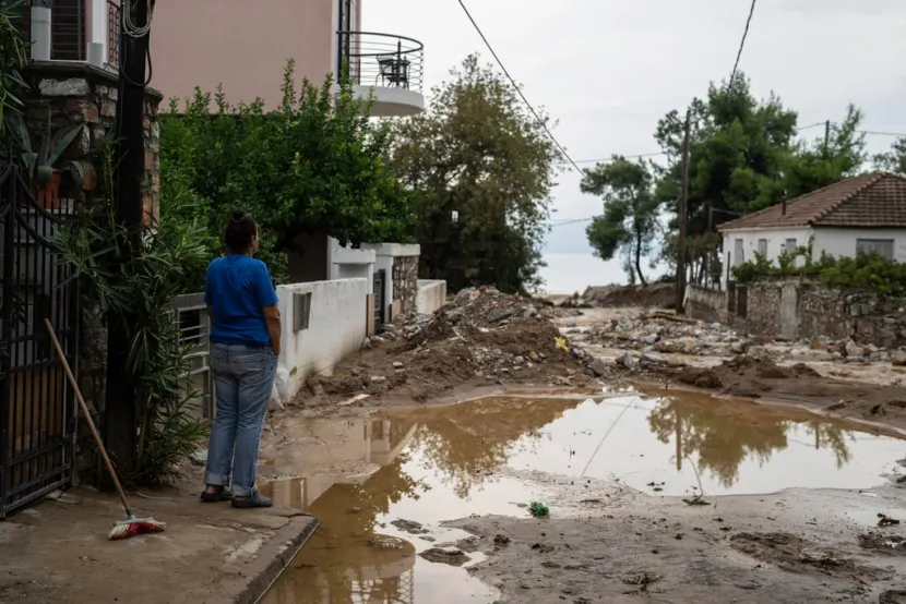 Καταστροφές στον Βόλο
