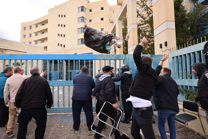 Διαδηλωτές ταξιτζήδες