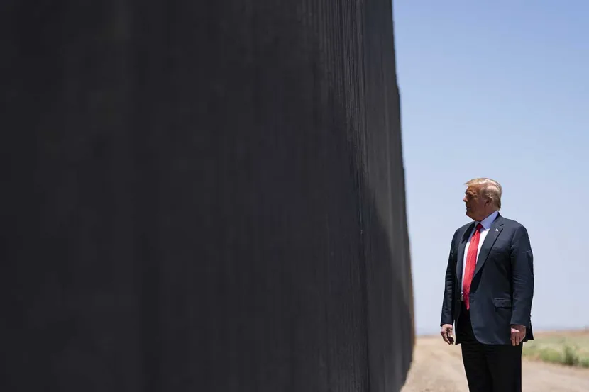 donald trump τείχος του μεξικο