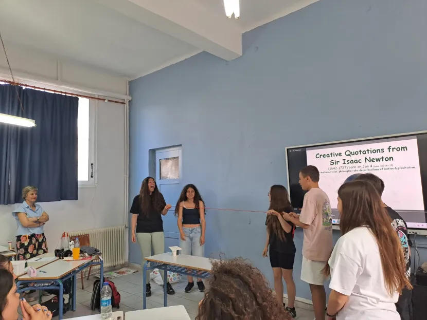 2ο Γυμνάσιο Χαλκίδας: Όταν η Φυσική συναντά την Αγγλική Γλώσσα στην τάξη