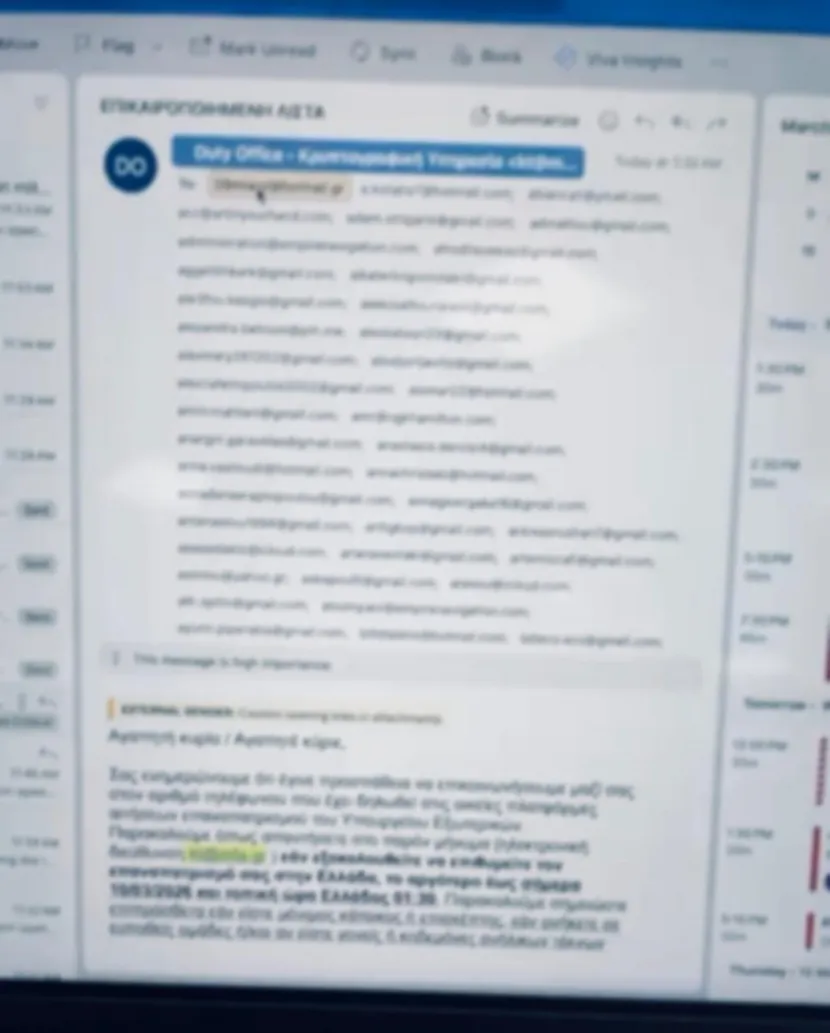 Διαρροή προσωπικών δεδομένων