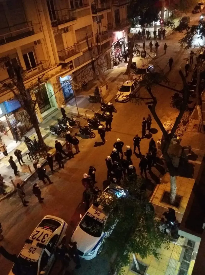 εξαρχεια αστυνομια νοέμβριος 2020