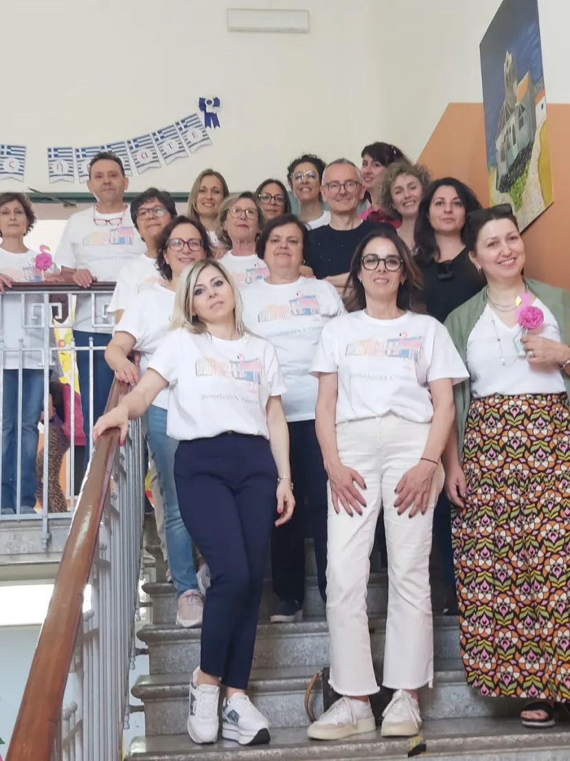Μαθητές και εκπαιδευτικοί στη Σικελία