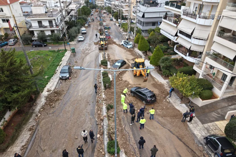 Πλημμύρα στην Άνω Γλυφάδα
